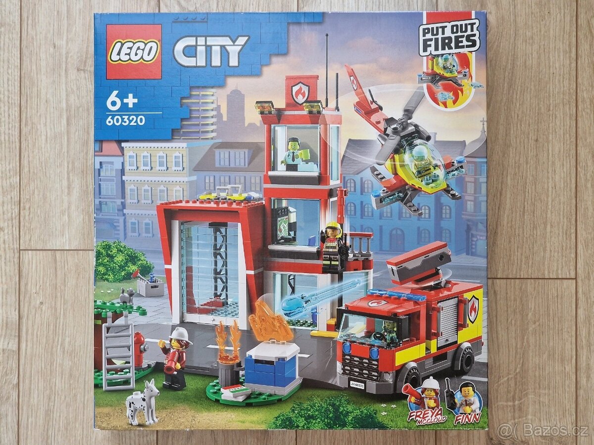 Lego City 60320 Hasičská stanica (Fire Station)