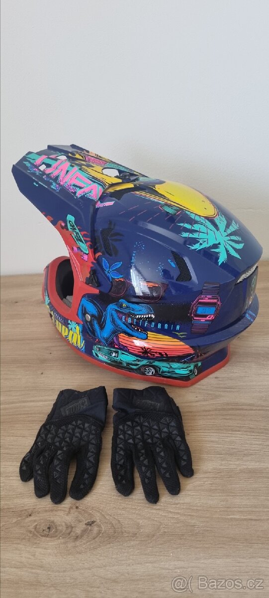 Dětská mtb integrální přilba na kolo O'neal