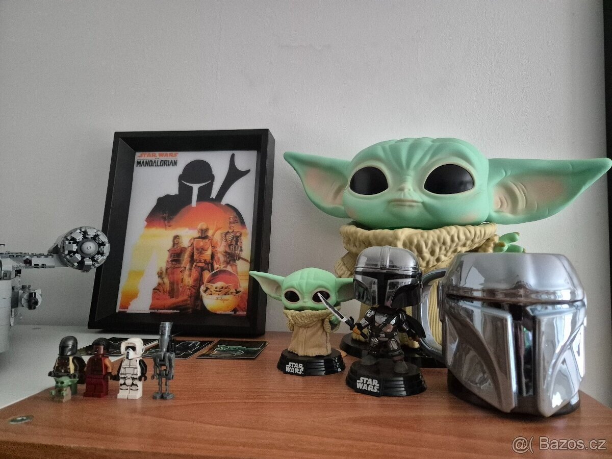 Mandalorian sbírka (LEGO Star Wars, Funko POP, a další)