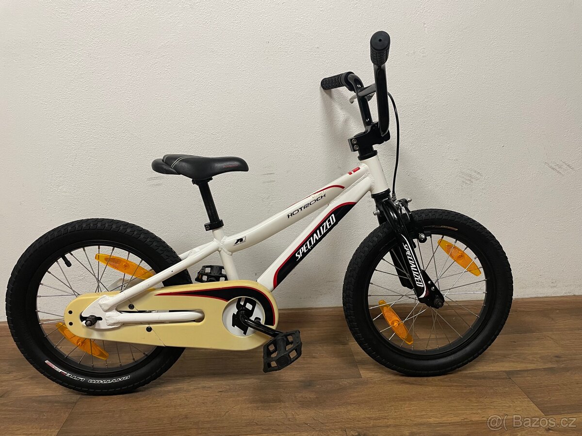Dětské kolo Specialized Hotrock 16” bílé