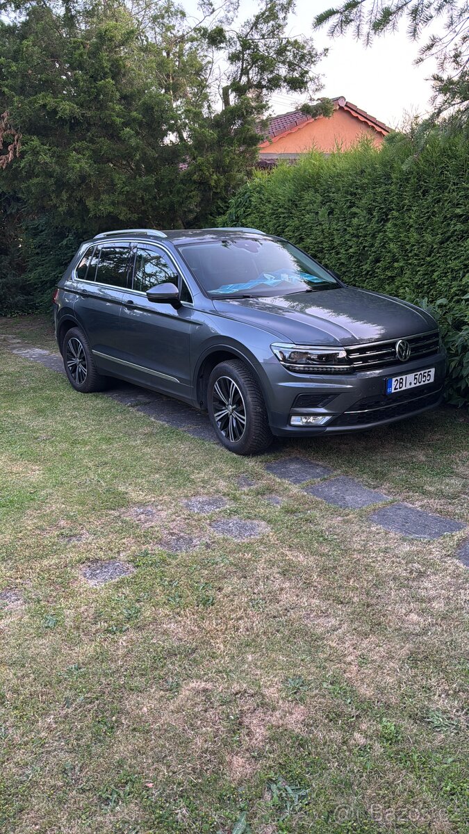Prodám VW Tiguan 2,0 TDI 110KW, Higline , servis, 4x4, tažné