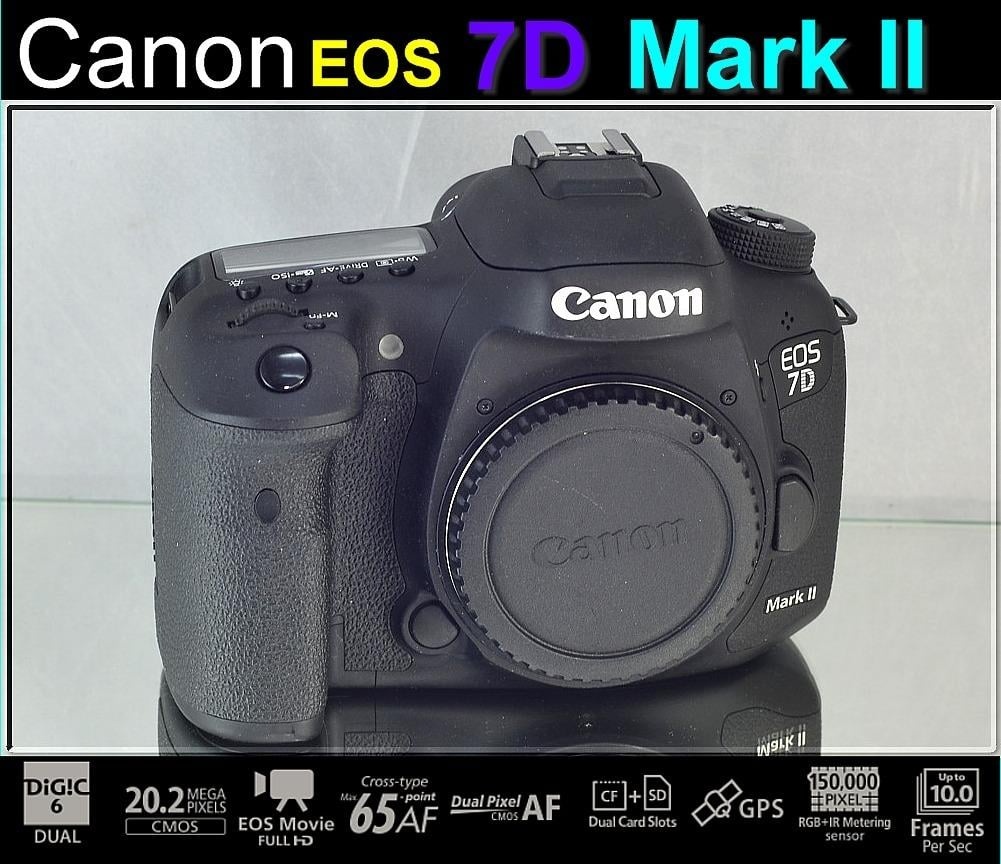 Canon EOS 7D Mark II FullHDVGPS4800 Exp.