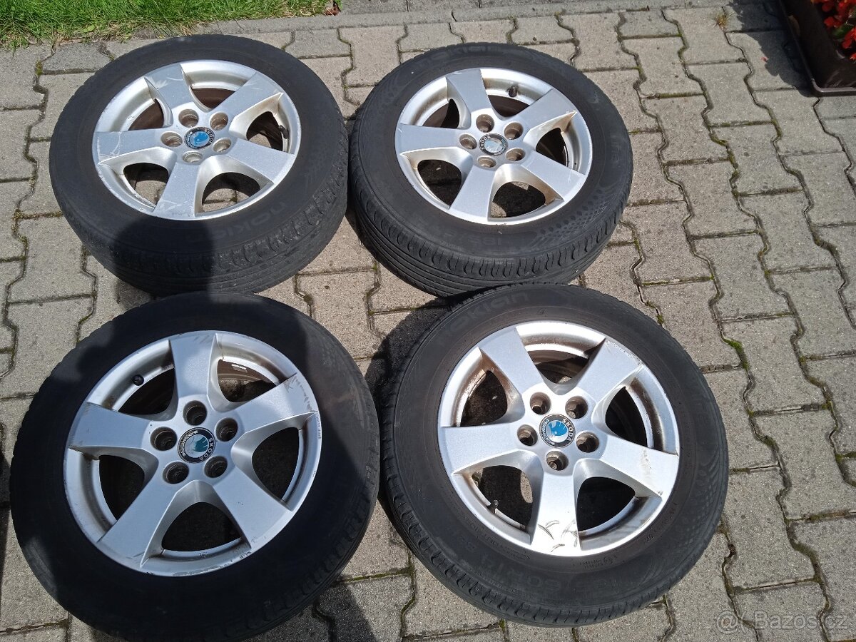 Alu kola r14 Škoda Fabia I letni 185/60