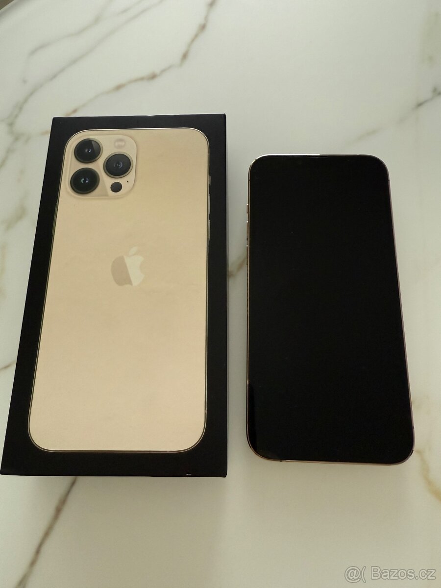Prodám Apple iPhone 13 Pro Max 128 GB zlatý