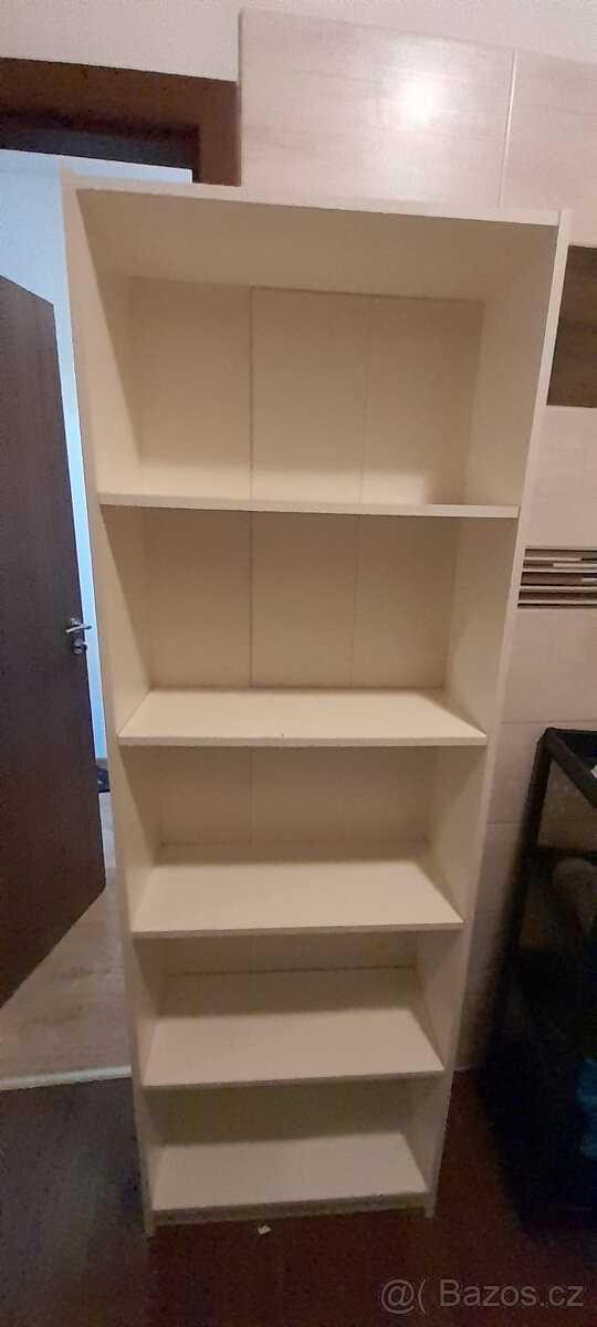 2x knihovna IKEA BILLY bila