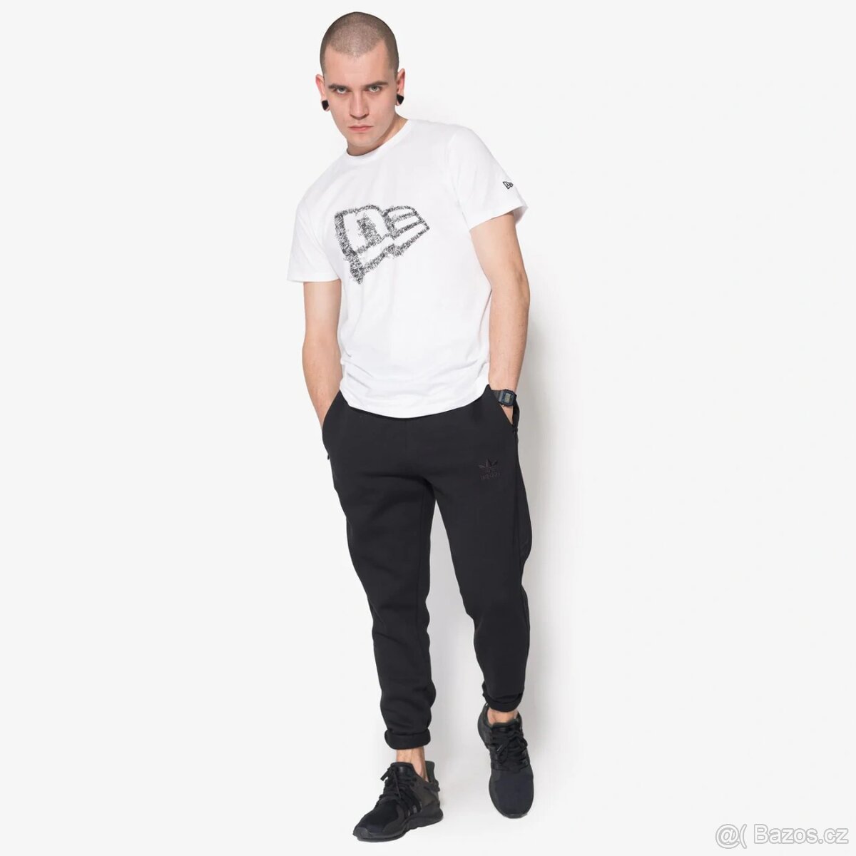 ADIDAS M PÁNSKÉ SILNÉ STYLOVÉ TEPLÁKY ORIGINALS BLACK