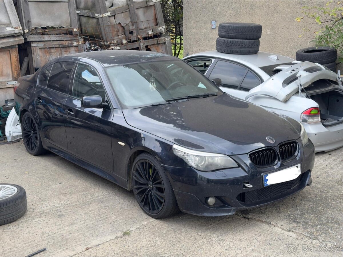 BMW e60 LCI M paket Carbonschwarz Náhradní díly
