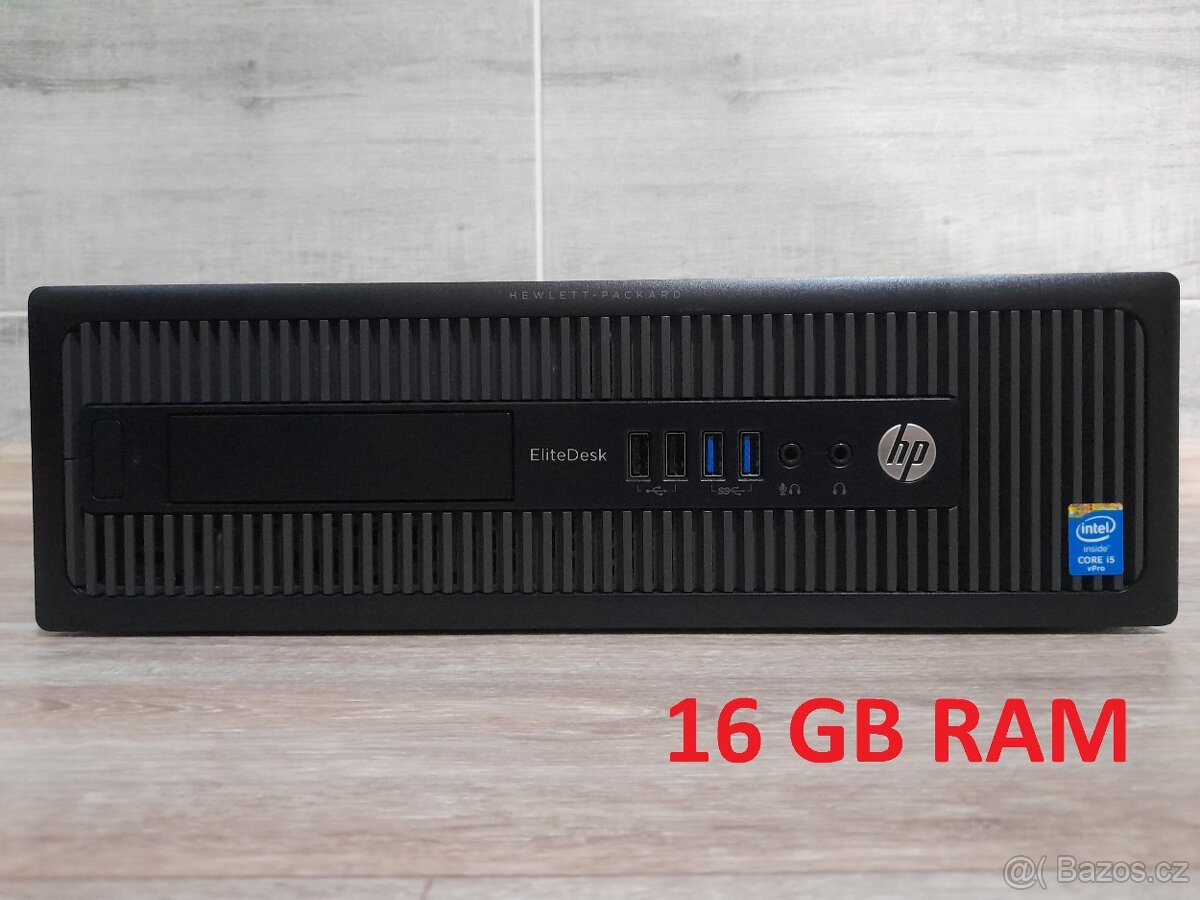 HP EliteDesk 800 G1 - i5-4590 3,3GHz/16GB/240GB ssd/Intel HD