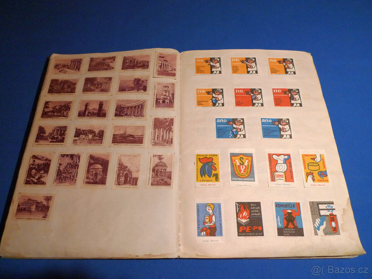Album zápalkových nálepek