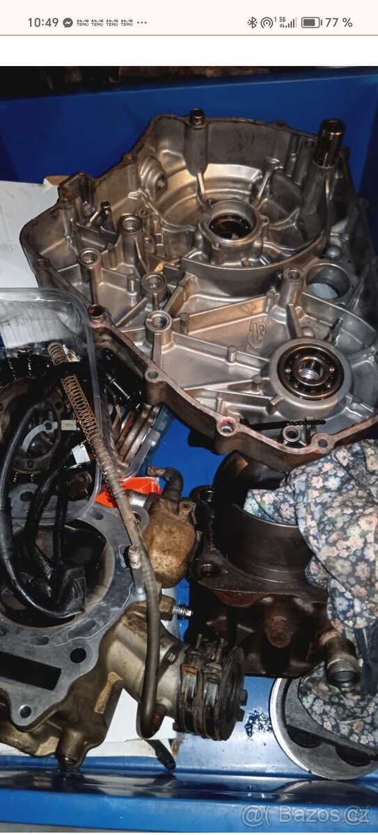 Motor TGB 550 na díly