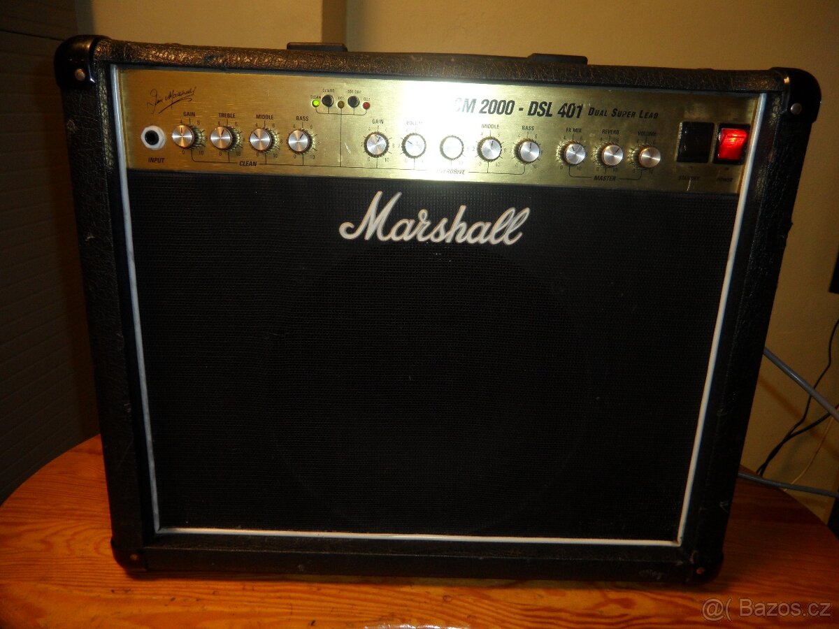 MARSHALL JCM2000 - DSL 401 kytarové celolampové kombo