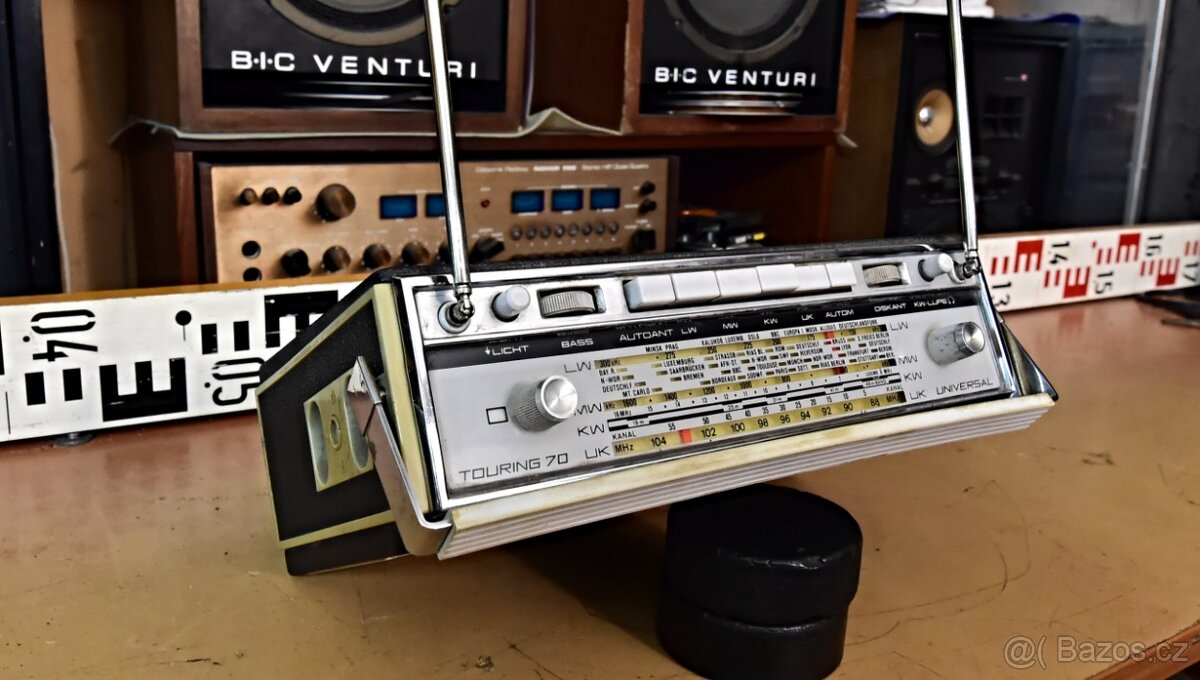 Unikát - přenosné autorádio r. 1966 - ITT Schaub-Lorenz