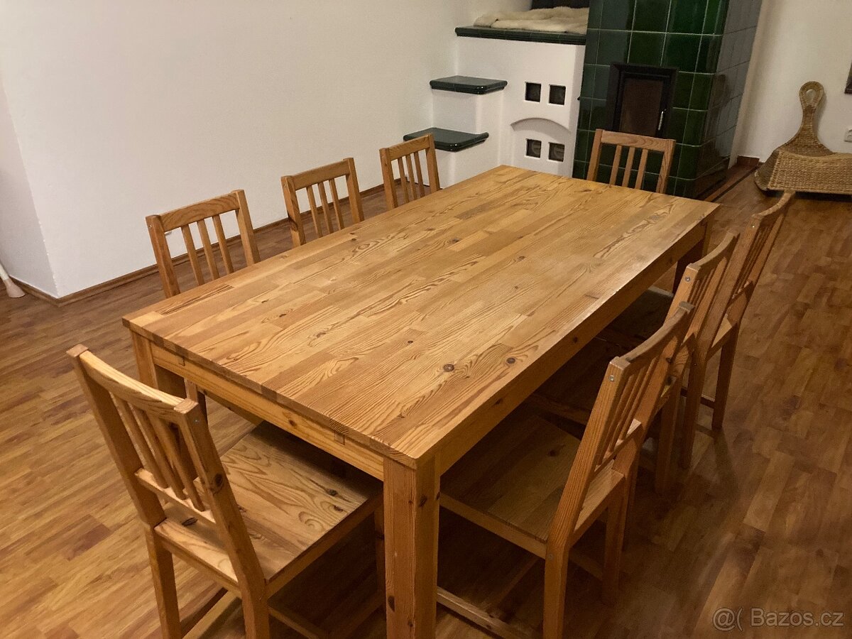 Jídelní stůl+židle