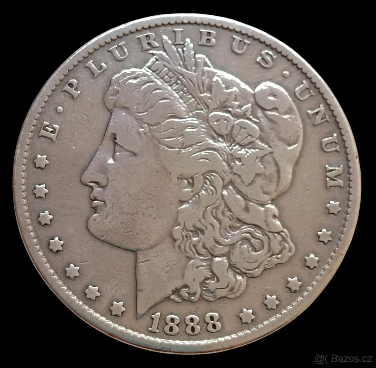 Stříbrný 1 Dollar 1988
