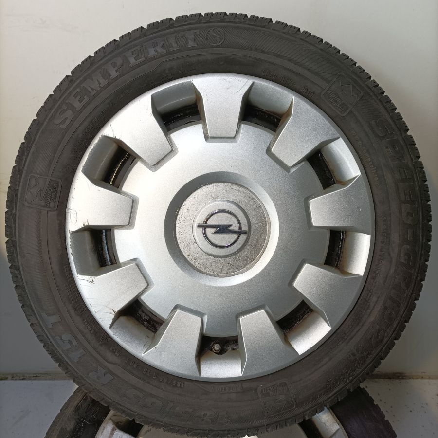 15" plechová kola – 4x100 – OPEL (MINI, DAIHATSU, CHEVROLET