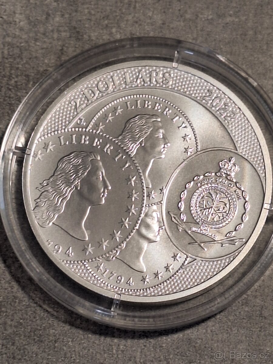 Stříbrná 1oz investiční mince Tolar 2022