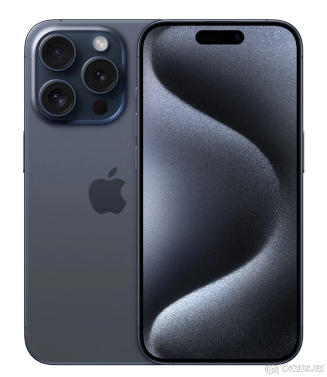 iPhone 15 Pro 256 GB, Blue Titanium