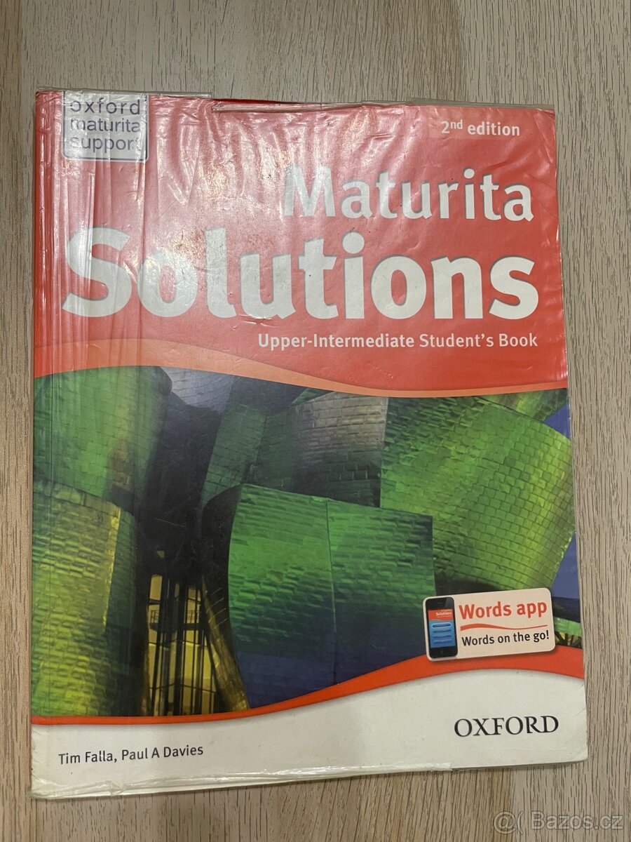 Učebnice angličtiny Maturita Solutions upper intermediate