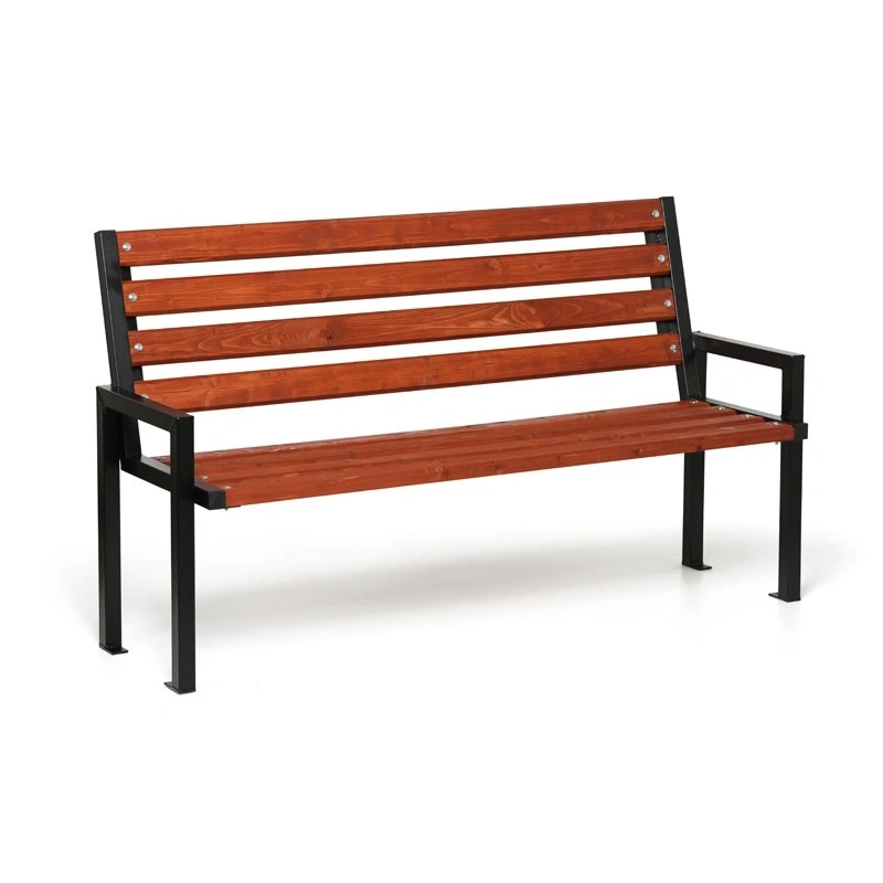 Lavice zahradní-nová-mahagon tmavý
