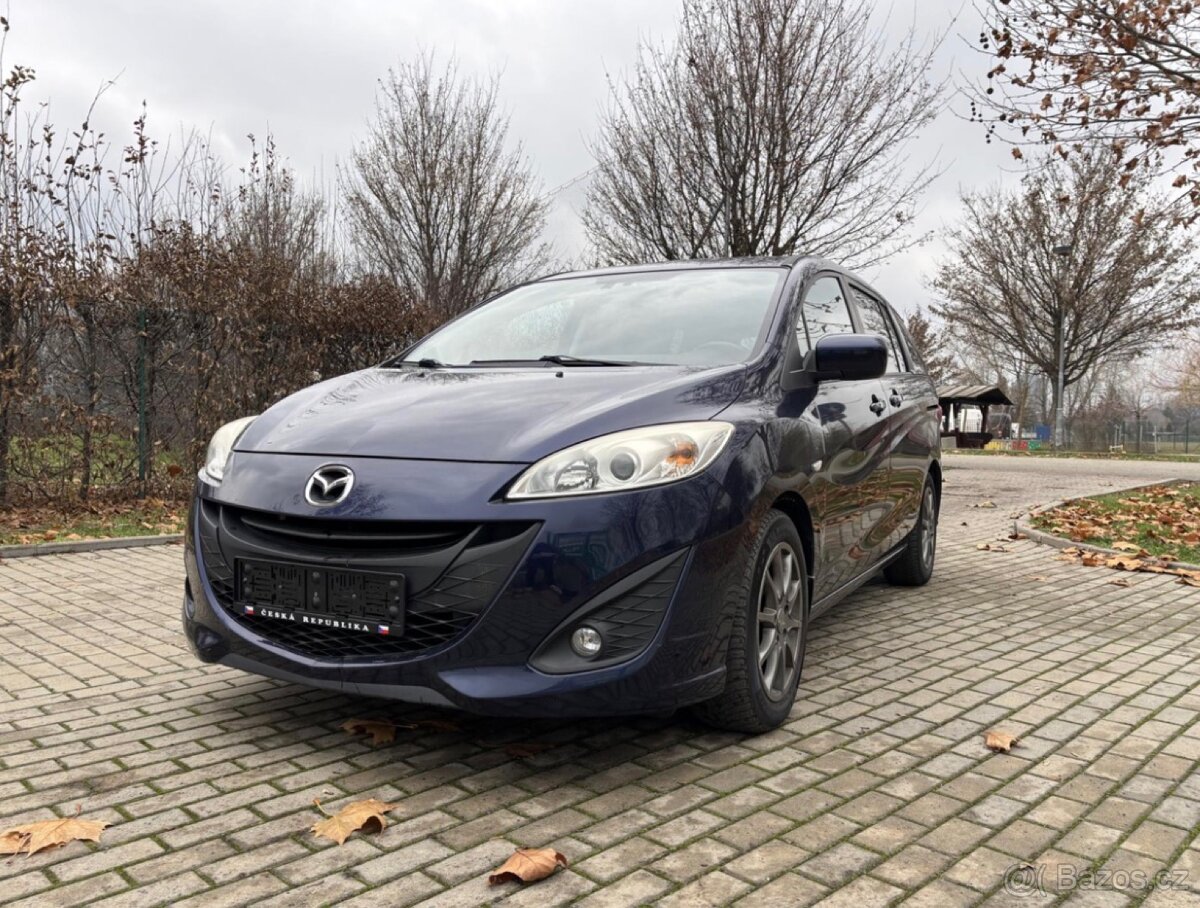 MAZDA 5 2.0 110 kW ROK 2012 - 7 MÍST - BENZÍN