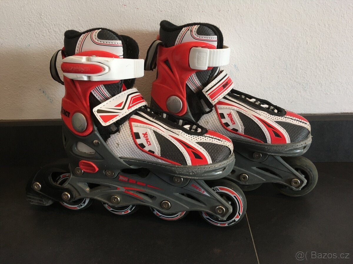 Koleckove brusle rostouci XFACT vel. 28-31