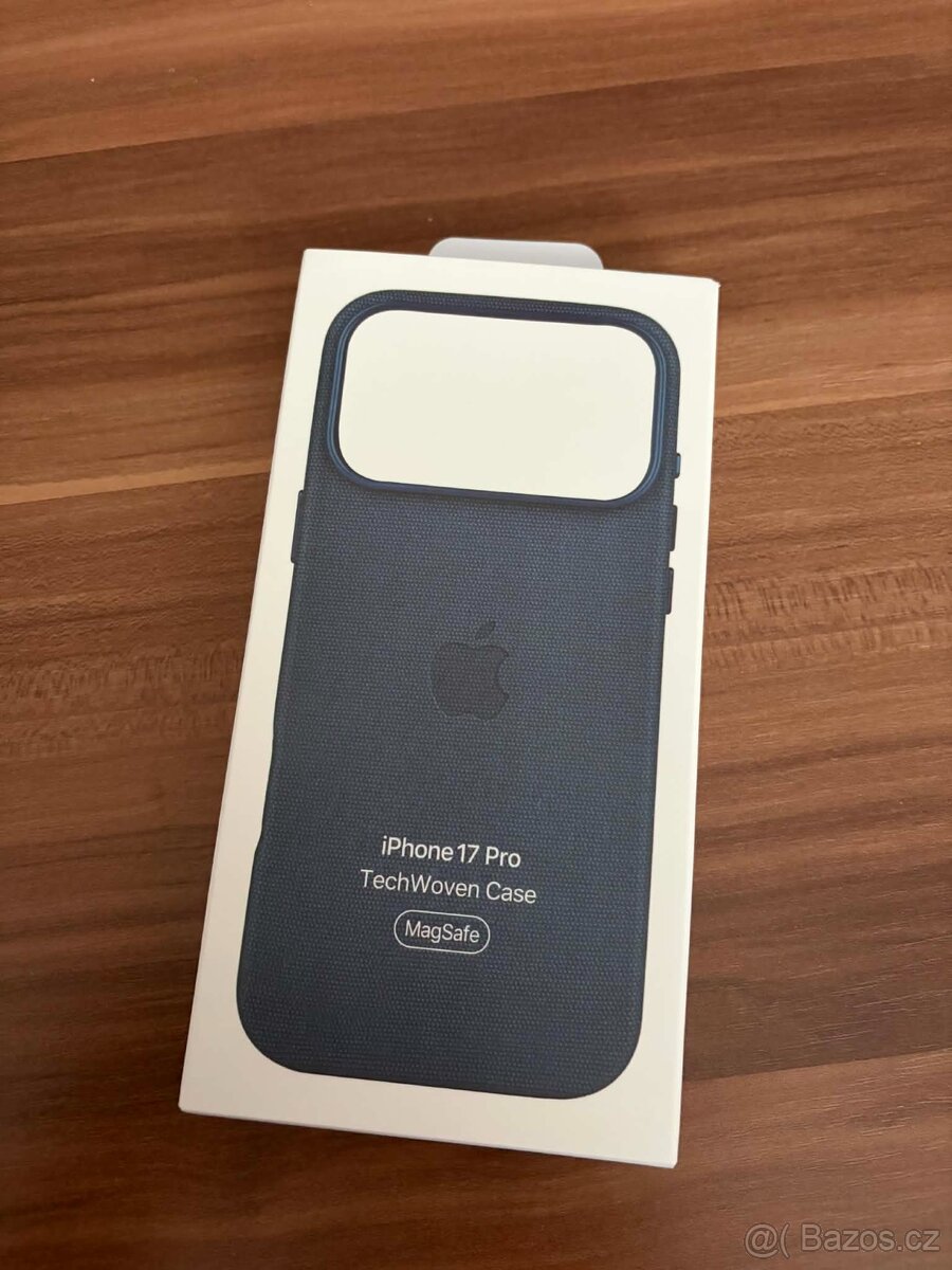 Kryt na mobil Apple iPhone 17 Pro TechWoven - modrý