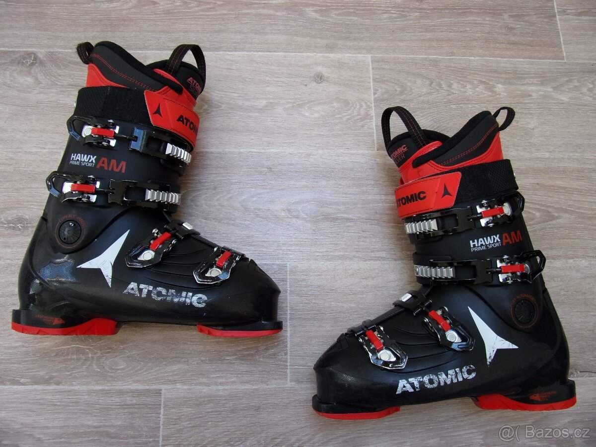 lyžáky 44, lyžařské boty 44, 28,5 cm, Atomic 100