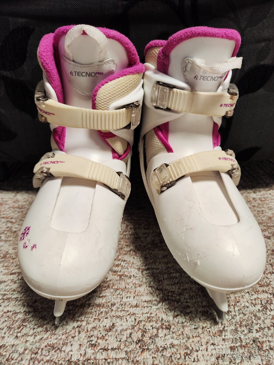 Dětské rostoucí brusle 32-35