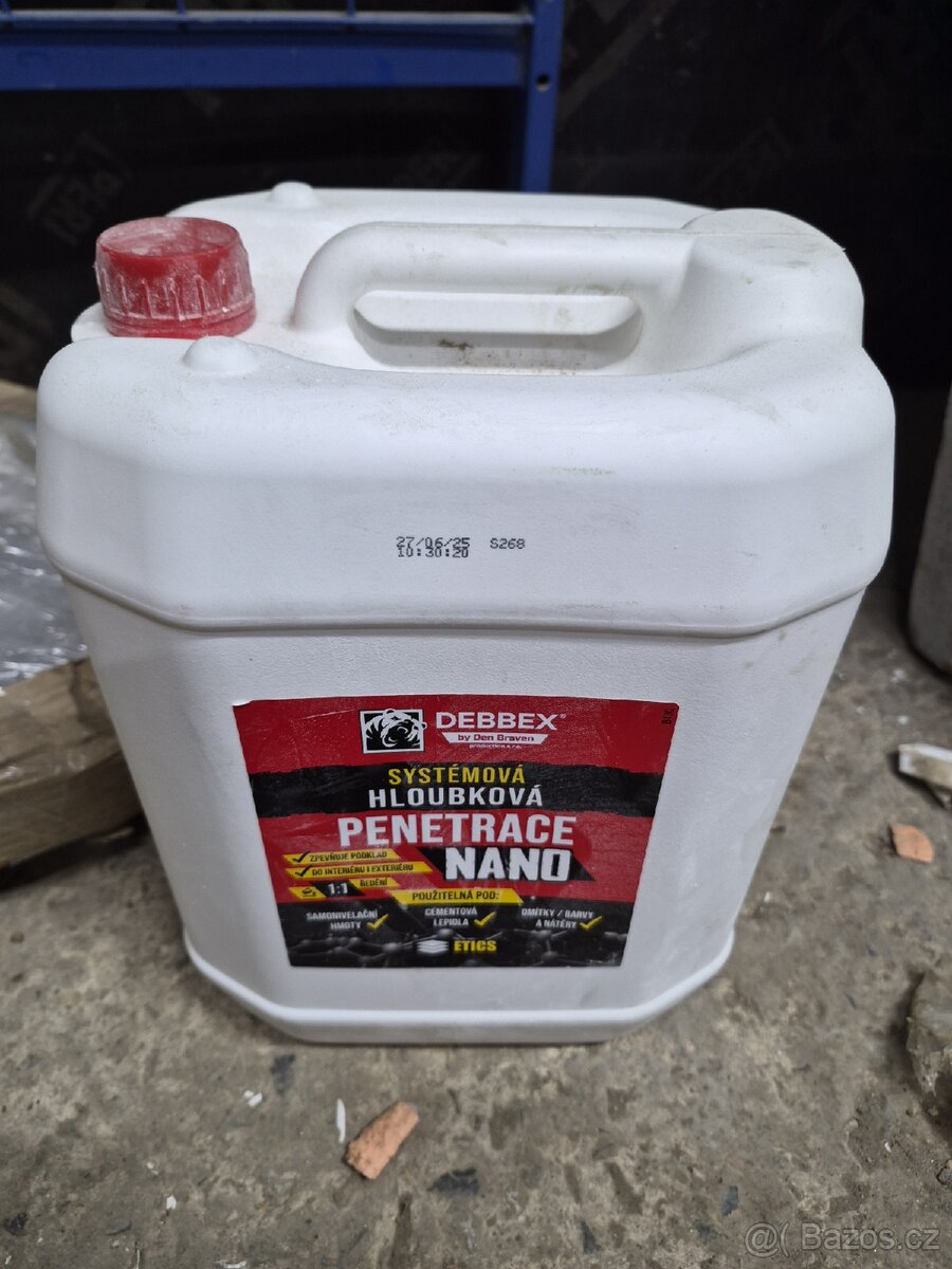 Debbex Nano penetrace cca půlka