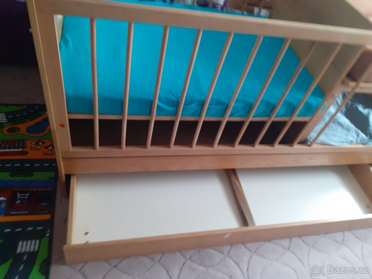 Dětská postýlka - trojkombinace