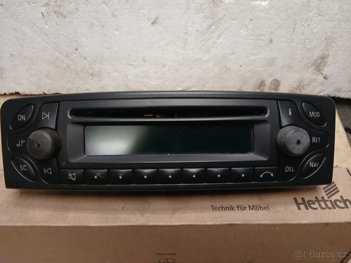 rádio s CD MB W203