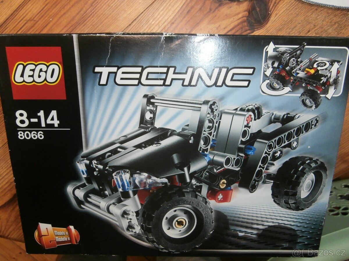 RARITA LEGO TECHNIC 8066 NOVÉ (2011)