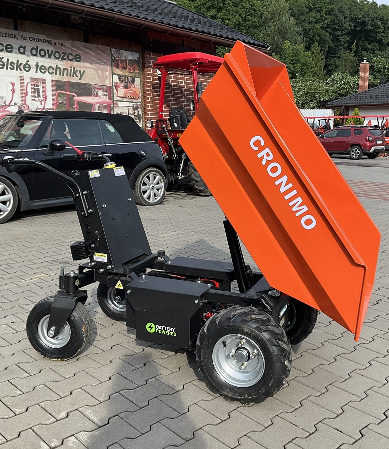 Elektromotorický dumper CR50, elektrický dumper