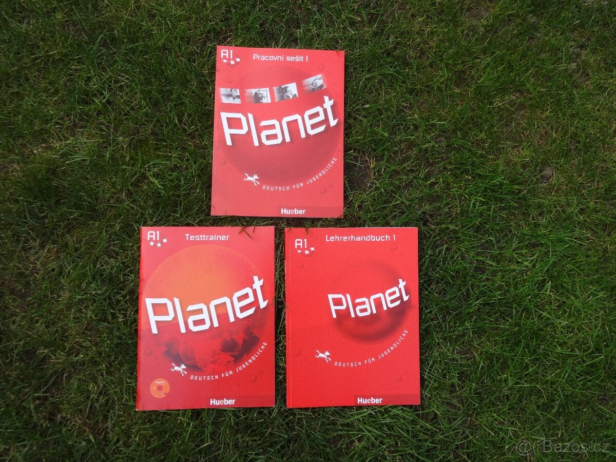 Planet 1 učebnice němčiny, testy