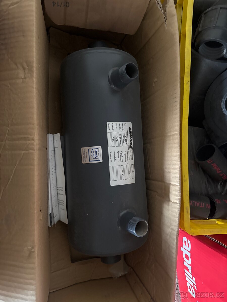 Nový tepelný výměník 70kw