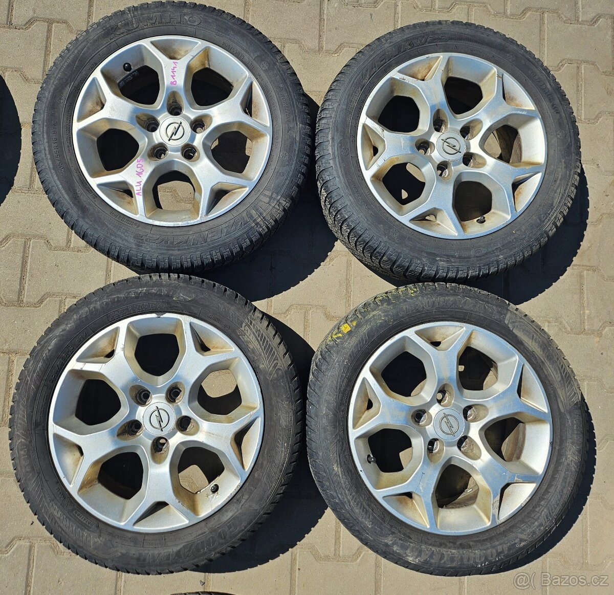 Prodám ALU kola Opel č. 1605