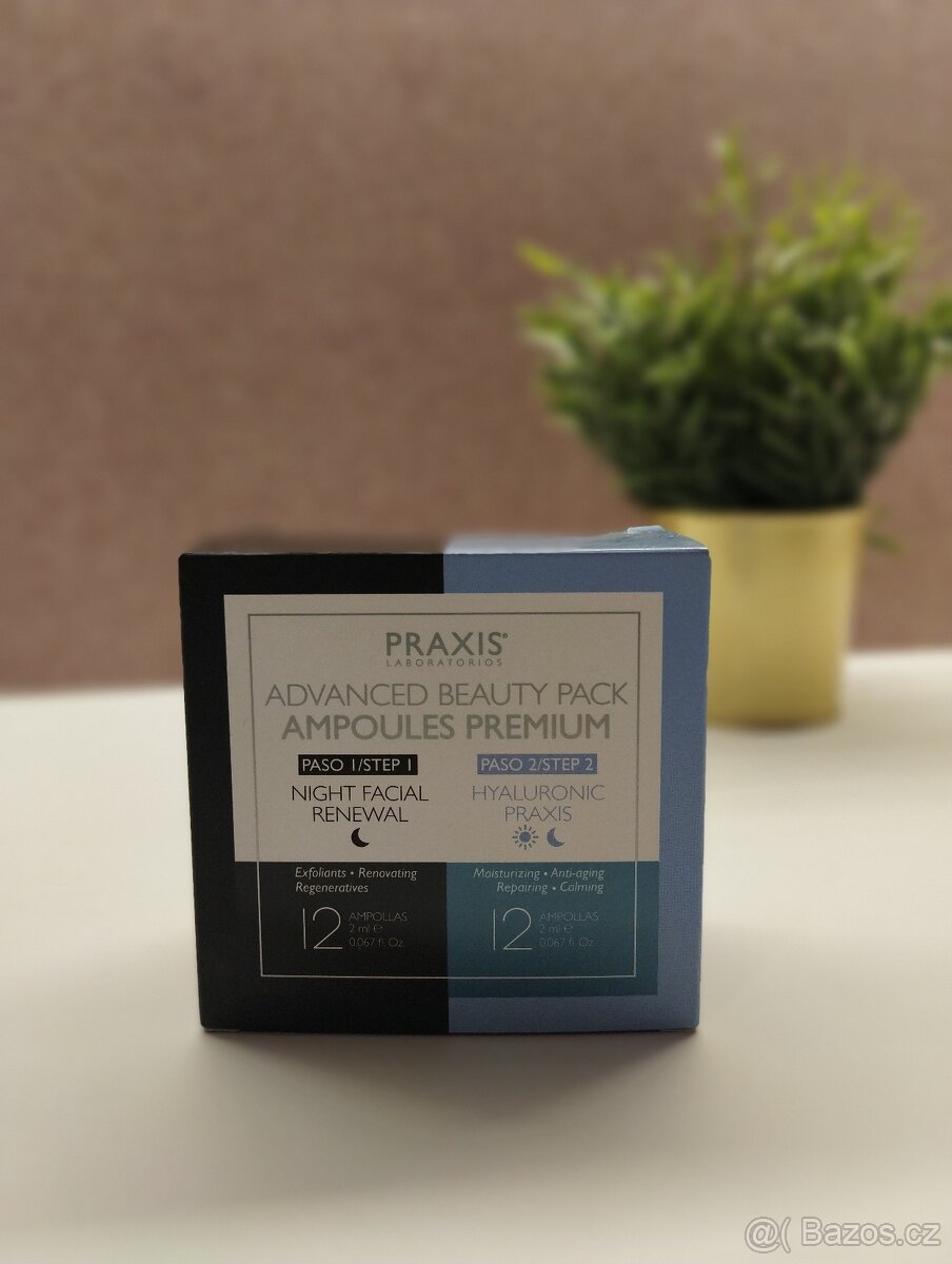 Praxis Ampule Pack Renewal + Hyaluronic 12+12ks NOVÉ