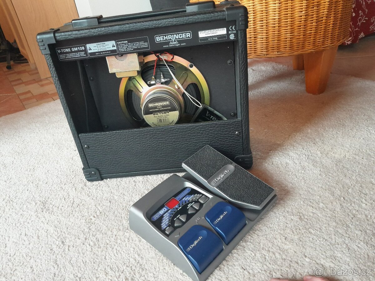 Tranzistorové 15W kombo Behringer GM108