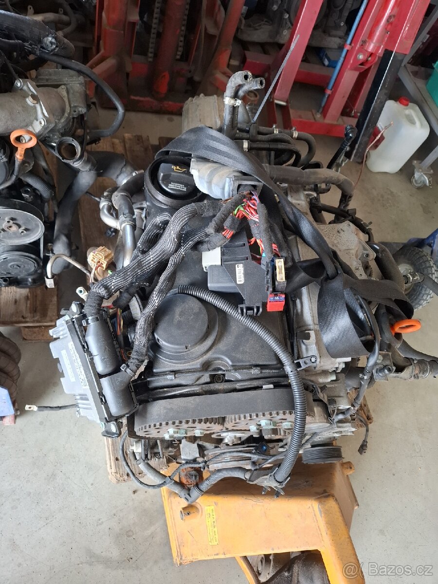 Motor prevodovka dily 2.0tdi BLB 103kw