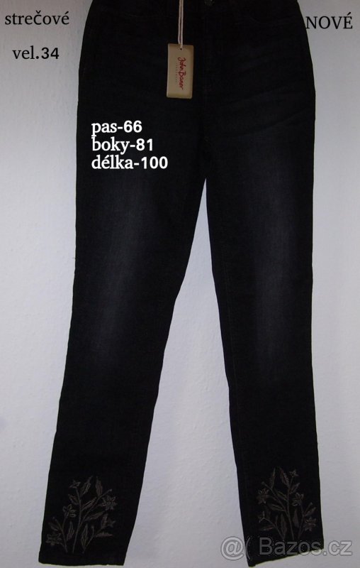 Džíny vel. 34