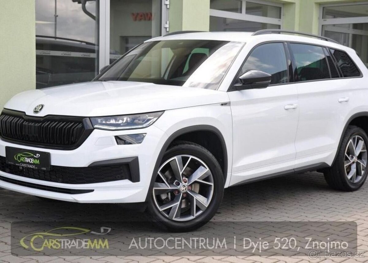 Škoda Kodiaq 2.0TDi SPORTLINE 4X4 DSG ČR 1M