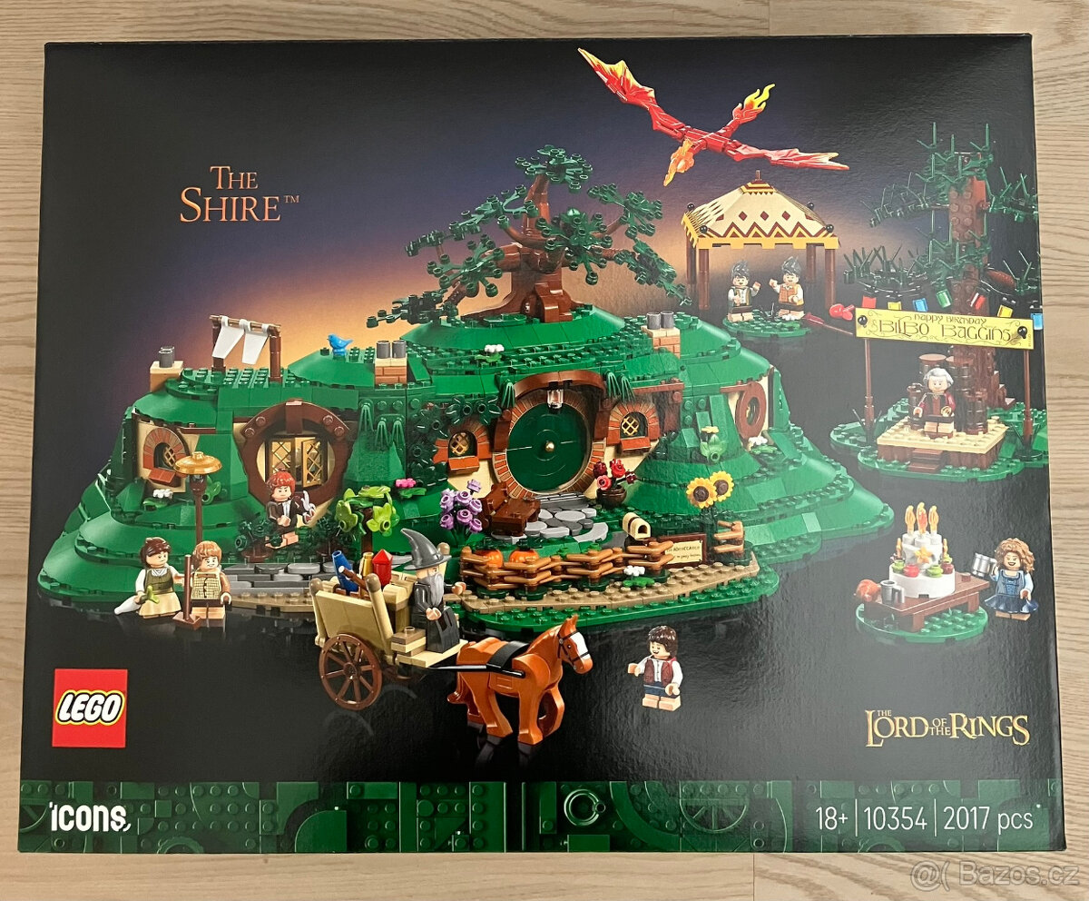 LEGO® 10354 Pán prstenů: Kraj (The Shire)