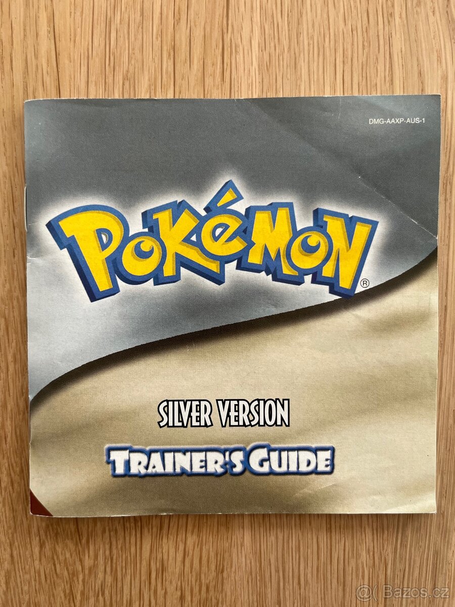 Pokémon Silver trainer´s guide Nintendo game boy