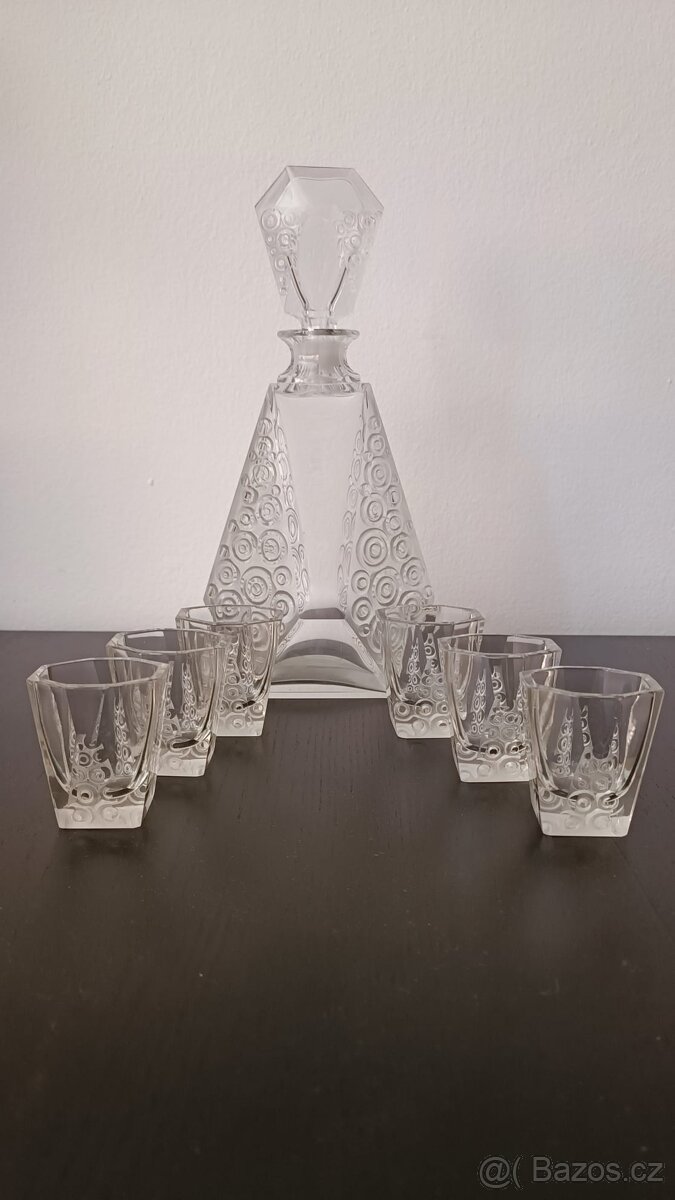 Art Deco Likérový set