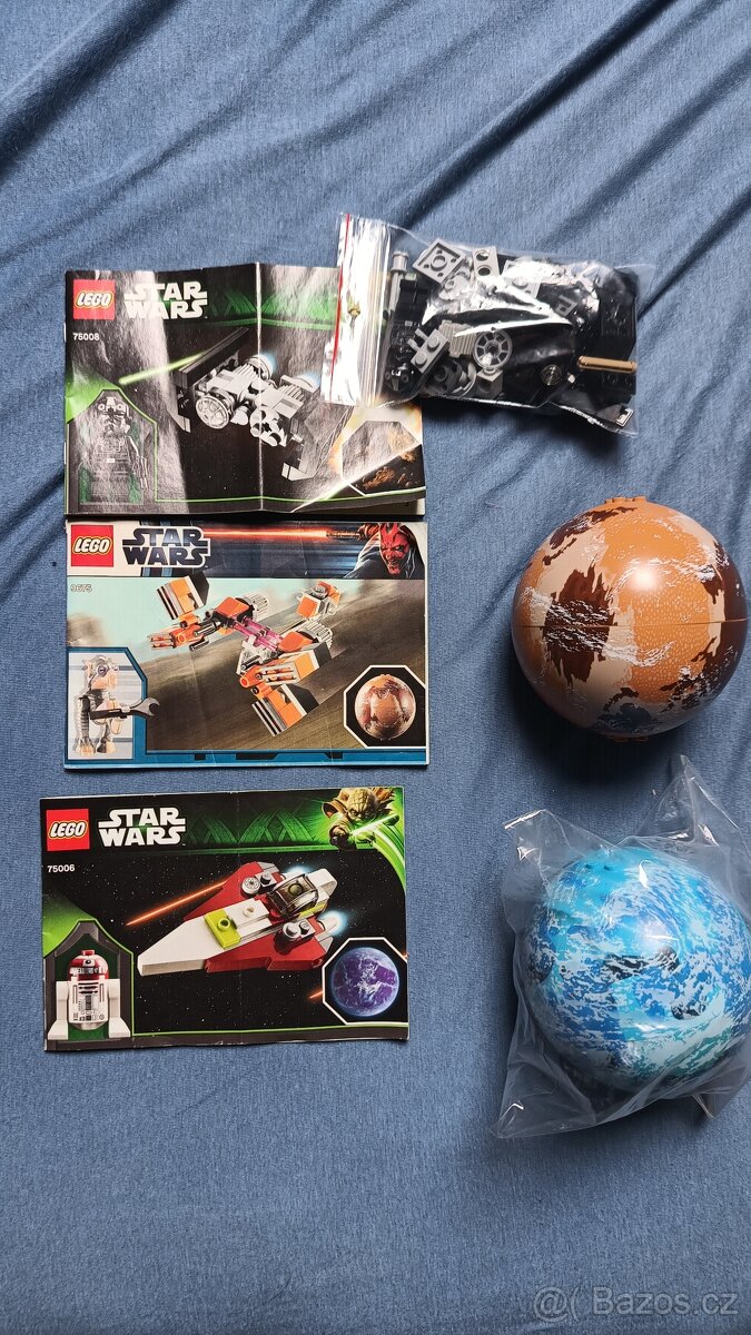 Lego set 75006, 9675, 75008