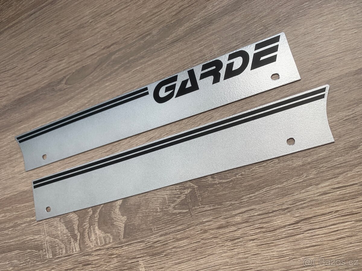 Lišty Garde přední maska