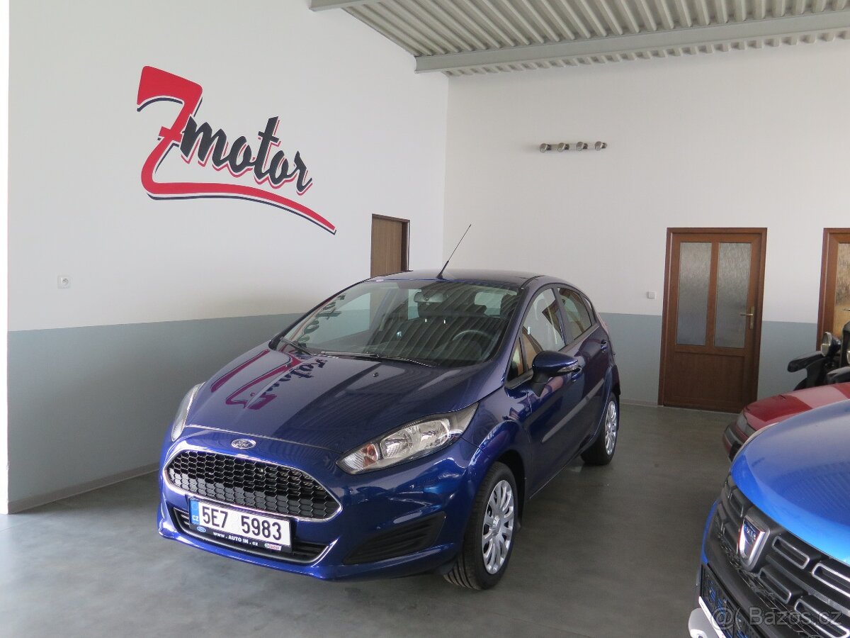 Ford Fiesta 1.25i,klima,výhřev,TOP STAV jen 2.626km