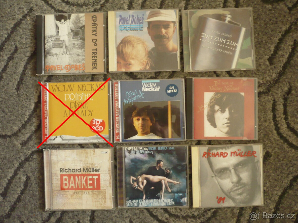9 CD - Dobeš, Neckář, Muller