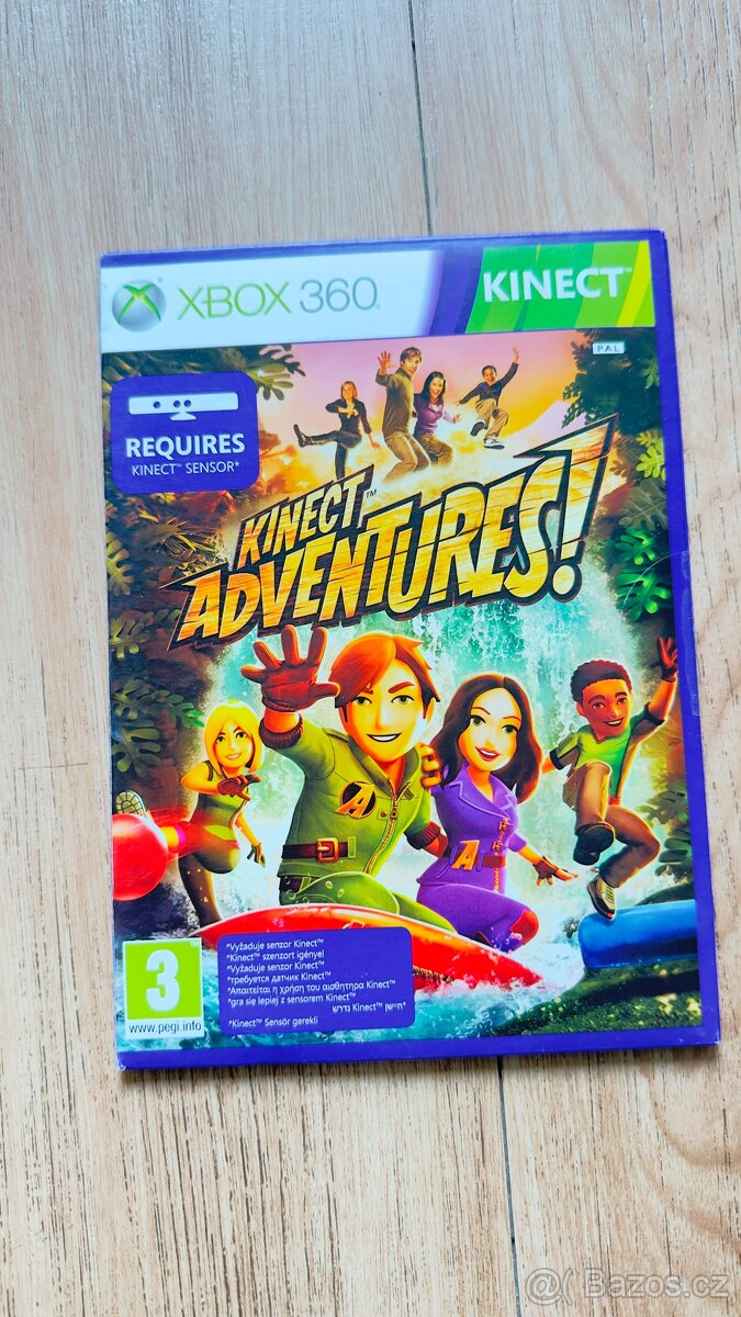Prodám na xbox 360 hru Kinect Adventures