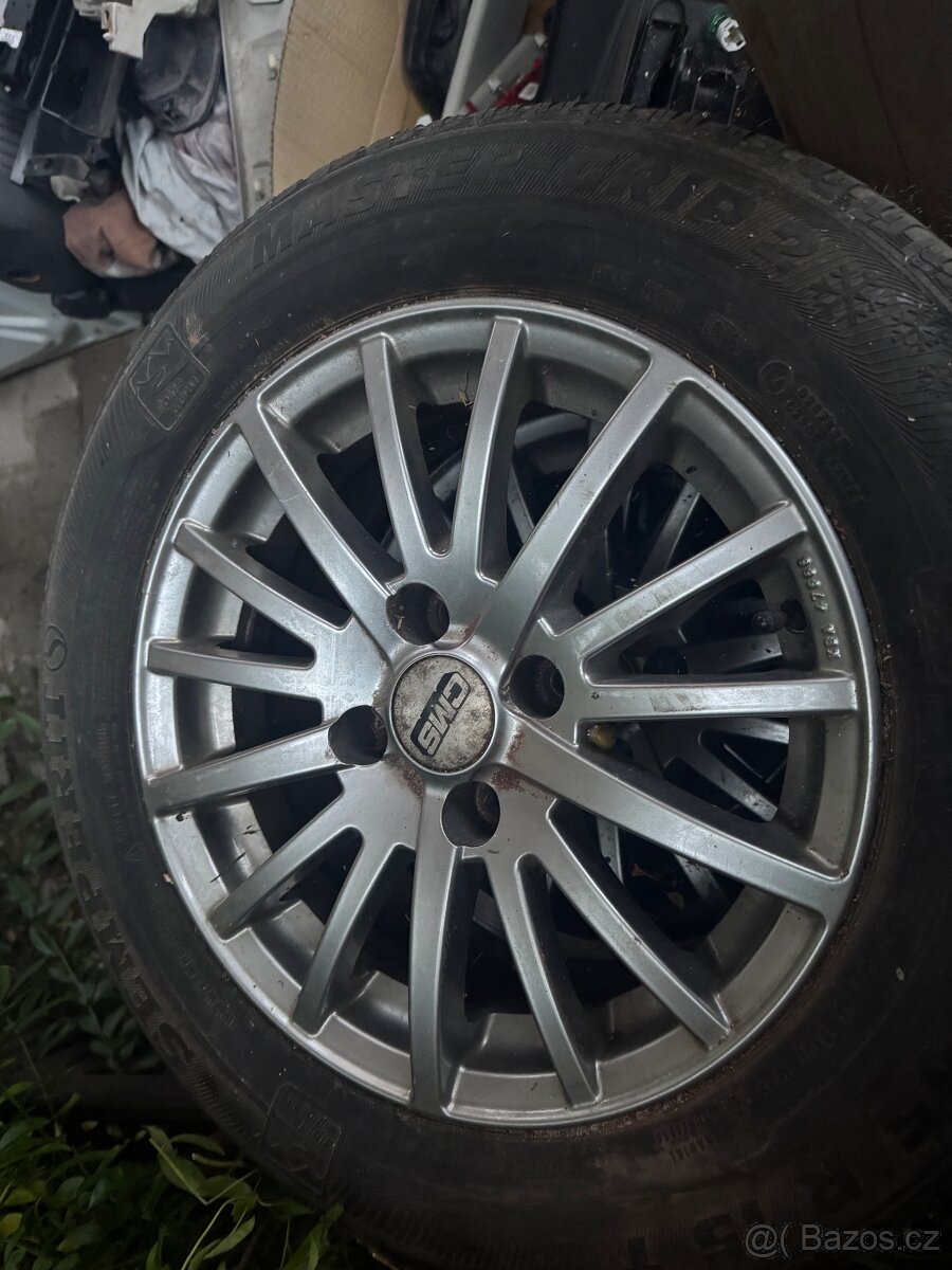 Hliníková kola rozteč citroen 4x108 195/65 r15